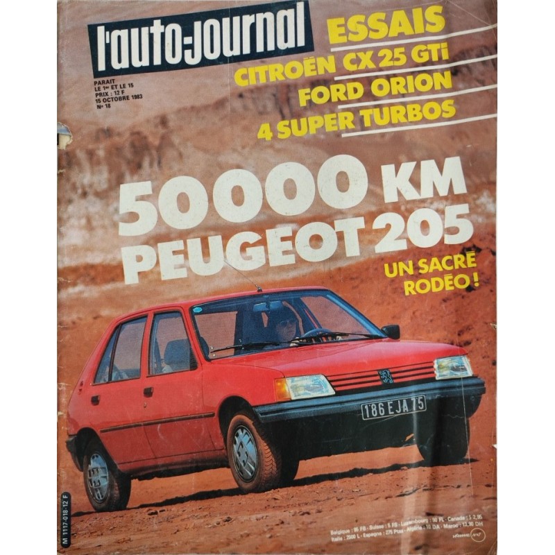 Auto Journal Octobre 1983