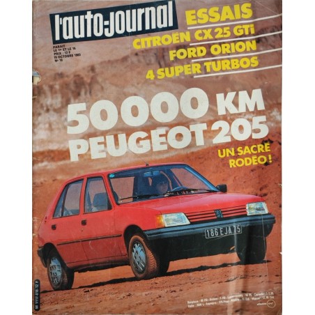 Auto Journal Octobre 1983