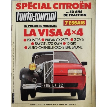 Auto Journal Février 1984