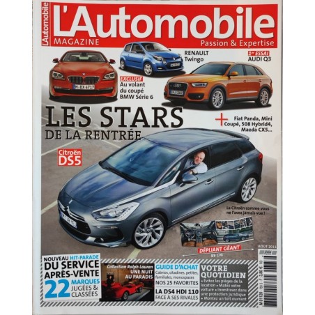 Automobile Magazine Août 2011