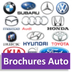 Brochures auto & collectors